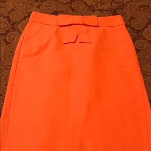 J.Crew Cotton Bow Skirt 0